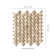 Crema Arched Herringbone 12" x 12" Polished Marble Wall Tile