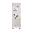 Armoire vitrée en verre blanc Home Office