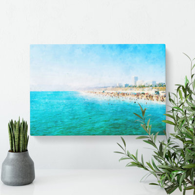 Santa Monica Beach Vol.1 - Wrapped Canvas