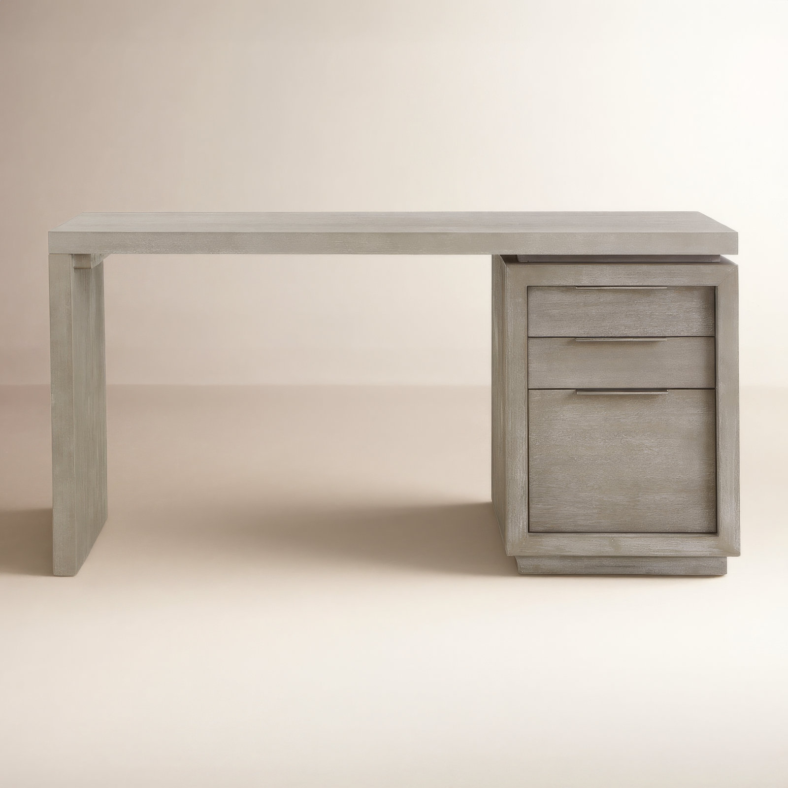 Eloise 60 " Acacia Writing Desk, Mineral