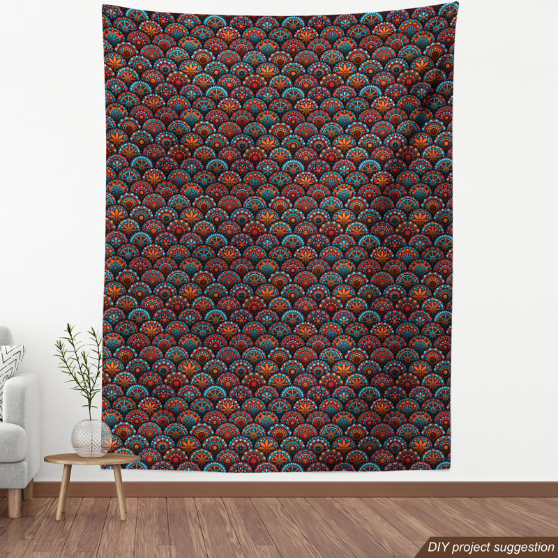 Tissu marocain, l 36 po x L 360 po