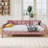 Upholstered Daybed with 4 Support Legs-477197855-477197852
