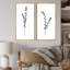 Silhouette unique de plante monochrome Boho I - ensemble de 2 impressions-1922080681-1922080683
