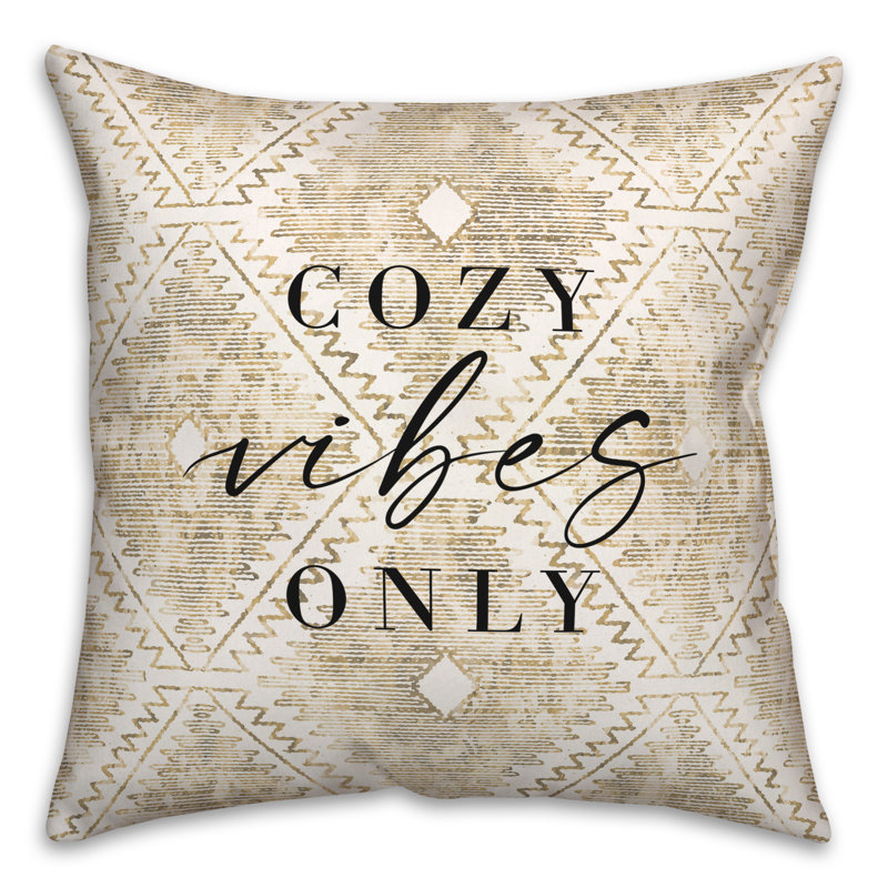 Coussin décoratif intérieur / extérieur en polyester damassé 
