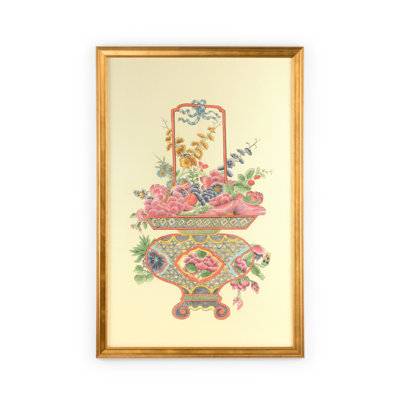 Chinoiserie Basket III Print