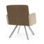 Chaise d'invité pivotante en acier Willow-56005112-118658138