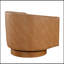 Fauteuil pivotant demi-tonneau Maisy