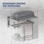 2 Wall Mounted Required Towel Rack