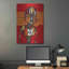 «Se segmented Man Orange» par Craig Snodgrass, art mural en métal-845190734