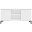 Steyning Unfinished TV Stand with Fireplace Included-647352711