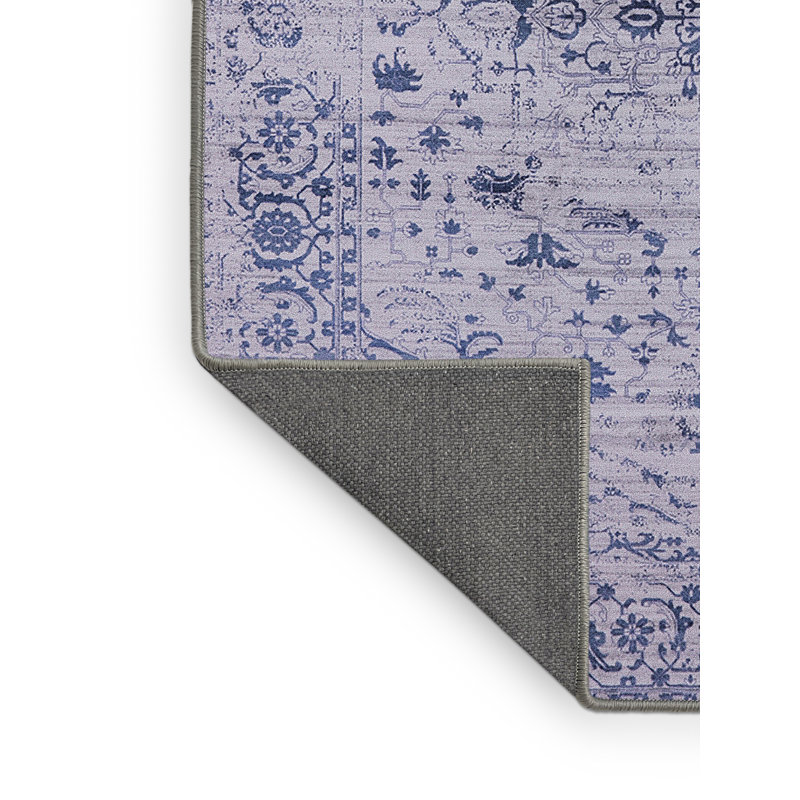 Tapis oriental bleu, Rectangle 2 pi x 3 pi