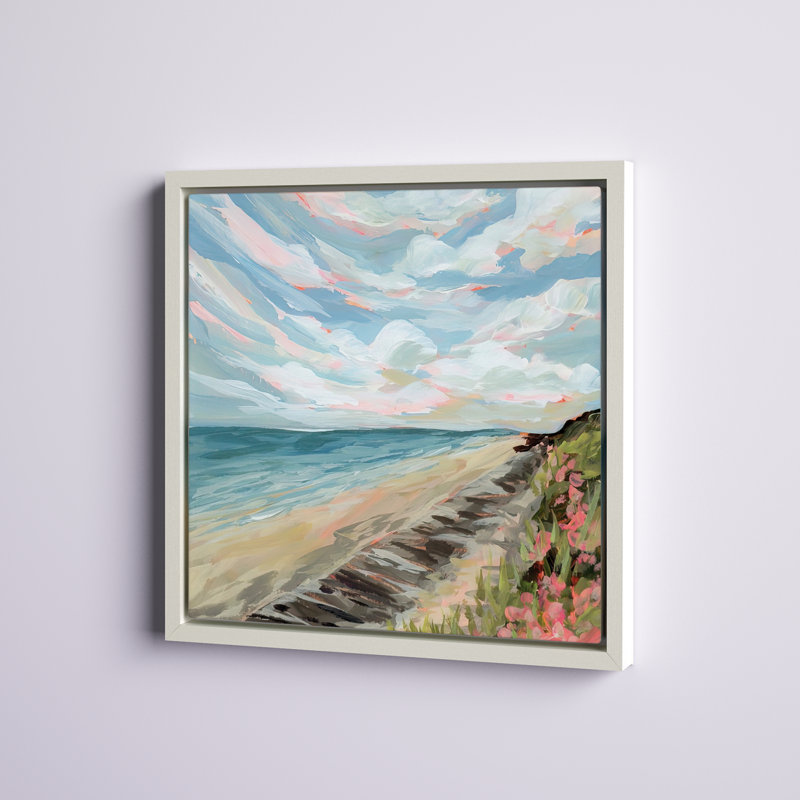 «Connecticut» par Emily Kenney, reproduction d'art sur toile encadrée