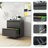 2 Drawer Lateral File Cabinet With Lock, Metal Lateral Filing Cabinet For Home Office, Steel Wide Horizontal Filing Cabinets For Letter/Legal/A4/F4 Hanging Files-1057636477