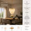 Luminaires suspendus en couches