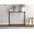 Amora 31'' Glass Top Console Table