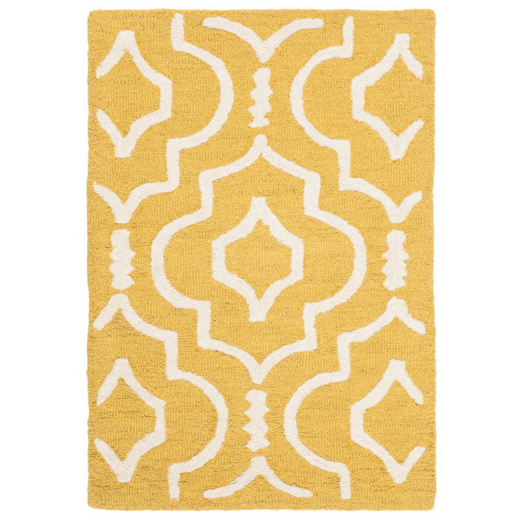 Cannen Hand Tufted Wool Geometric Rug