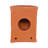 Heritage Clay Light Cover with Turtle Motif in Terracotta
