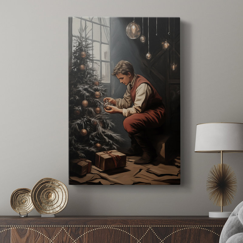 Art des Fêtes de Noël -Série 2-Cccxx - galerie sur mesure, H 48 po x l 32 po