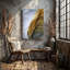 Toile, "Créez une composition abstraite" avec des formes tourbillonnantes fluides qui évoquent l'art mural-1165033286