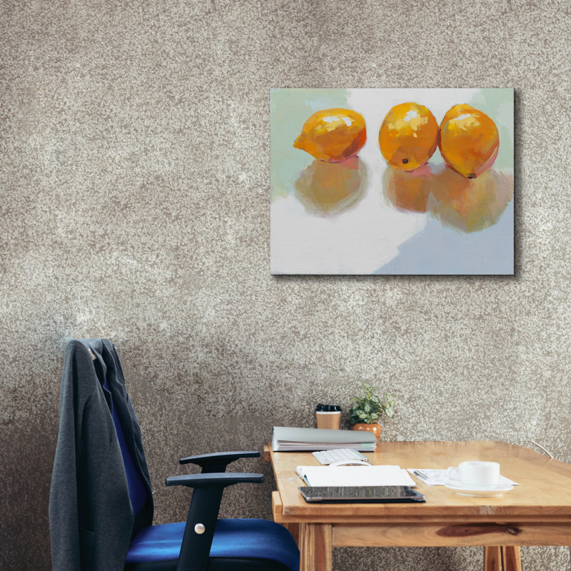 «Meyer Lemons», par Epic Graffiti, par Jenny Westen, «Meyer Lemons» par Jenny Westen, H 26 po x l 34 po x P 1,5 po