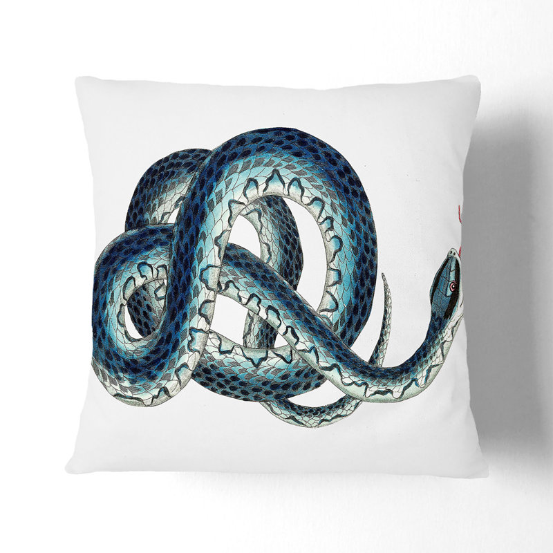 Square Throw Cushion, White, 40cm H x 40cm W x 15cm D