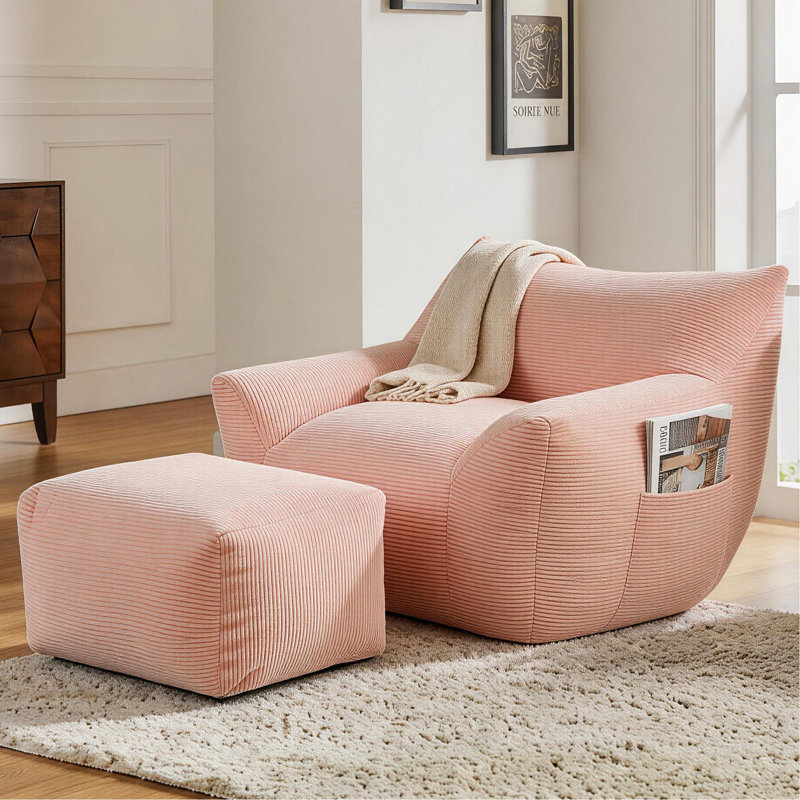 Fauteuil à billes pour adultes, très grand canapé-lit confortable pour chambre à coucher et dortoir