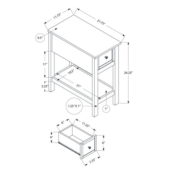 Dimensions du produit
