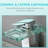 Led Bathroom Tap: 3 Colors Waterfall Spout, Deck Mounted, Single Handle, Hot Cold Water Mixer, Brass Inner Contemporary Faucet With : Hole, & Mixer