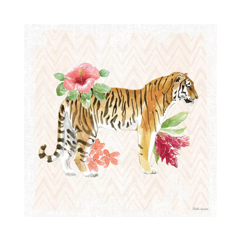 From The Jungle IV by Beth Grove - Wrapped Canvas Print, 66.04 cm H x 66.04 cm W x 3.175 cm D