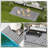 Reversible Outdoor Area Rug, Camping Carpet With Carry Bag For Backyard, Deck, Beach-1258329813