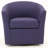 Hansell Upholstered Swivel Barrel Chair-1769212080