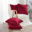 Housse de coussin en velours plissé-1916237981
