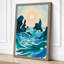 Serenity Coastal - Wrapped Canvas-2068387162-2068387148
