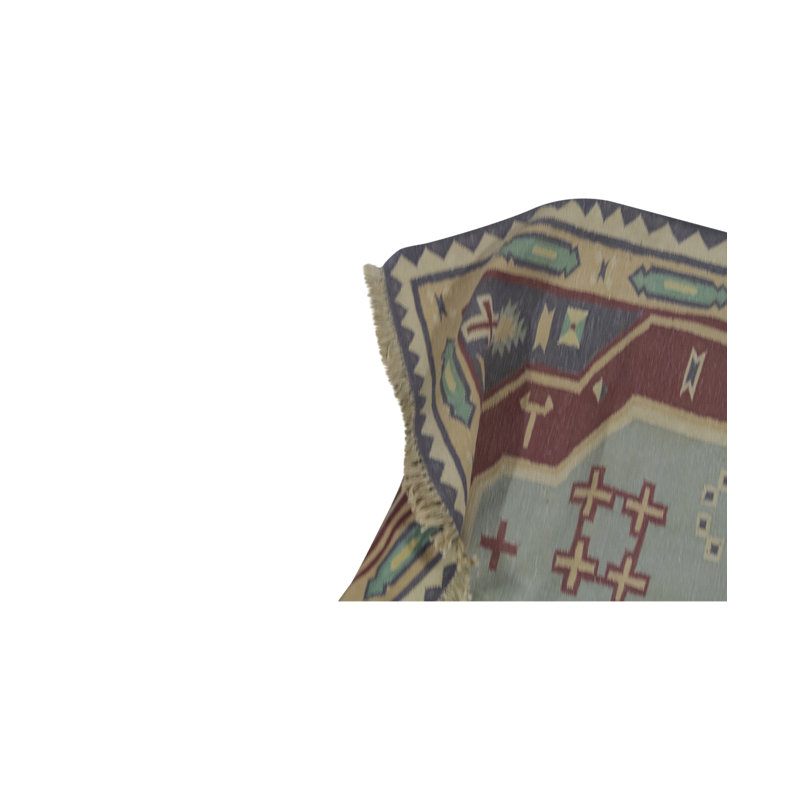 Dhurry Cotton Geometric Area Rug