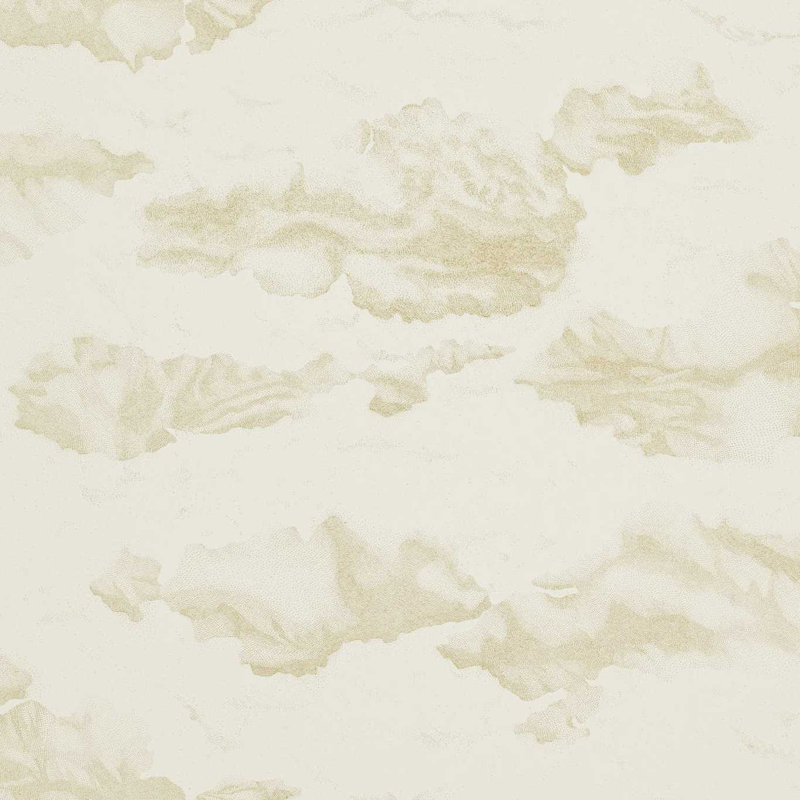 Nuvola 10.05m x 68.6cm Wallpaper Roll, Gold/Shell