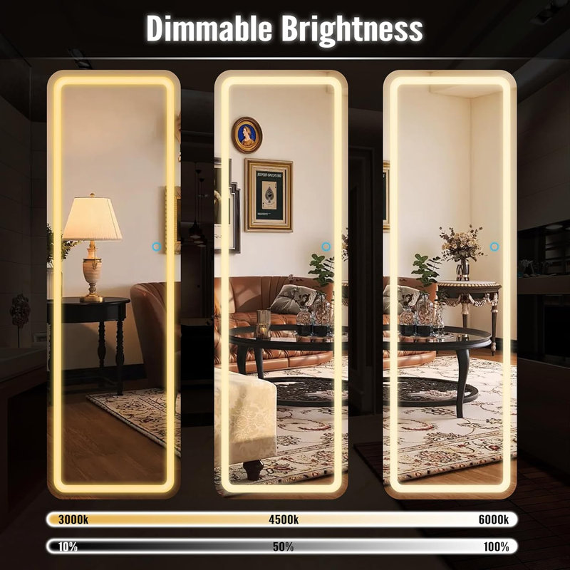 Miroir en aluminium Cullyn