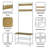 Freestanding Wooden Coat Rack
