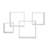 Cithlali Intersecting Cube Accent Wall Shelf-1914996897