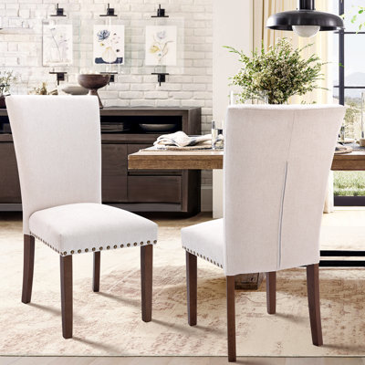 19.7'' H Fabric Upholstered Parsons Chair