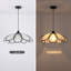 1 - Light Matte Black Geometric Pendant