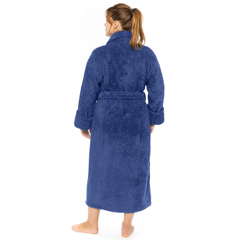 Peignoir Kelmscott, L, Bleu marine