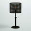 Lampe de table noire 29 po Bailin