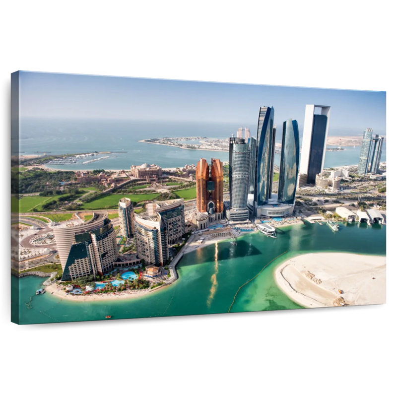 Abu Dhabi Structures, 16" H x 24" W