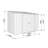Absco Space Saver 10' W x 5' D Metal Galvanized Steel Weather Resistant Garden Bike Storage Shed Woodland Gray