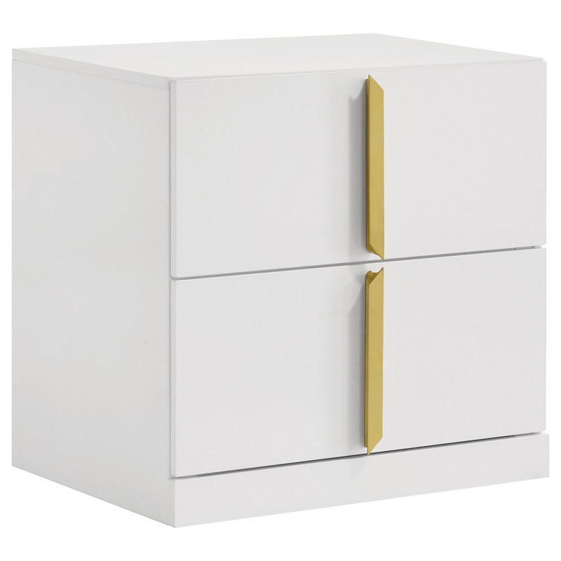 Table de chevet 2 tiroirs Jackueline