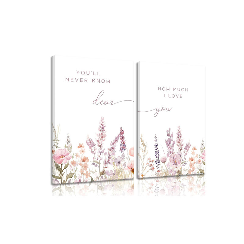 2 Piece Wrapped Canvas Print