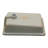 20" L x 13.7" W Rectangular Ceramic Basin Undermount Bathroom Sink with Overflow Hole