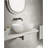 Bathroom Vessel Sink With Pre-Drilled Drain Hole-125216428