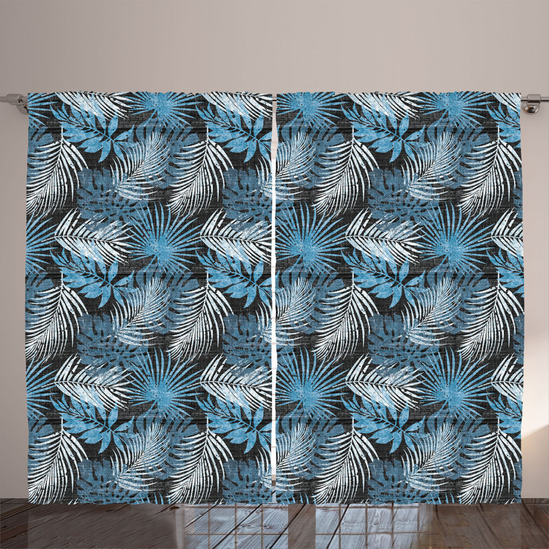 Semi Sheer Curtain Pair