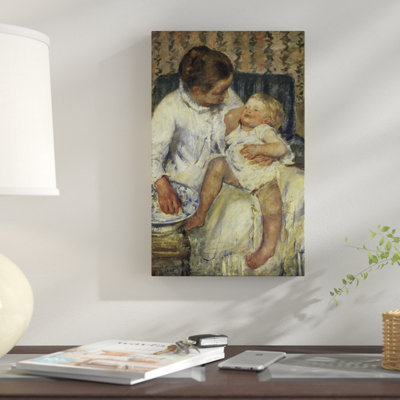 The Child by Mary Cassatt - Wrapped Canvas Print